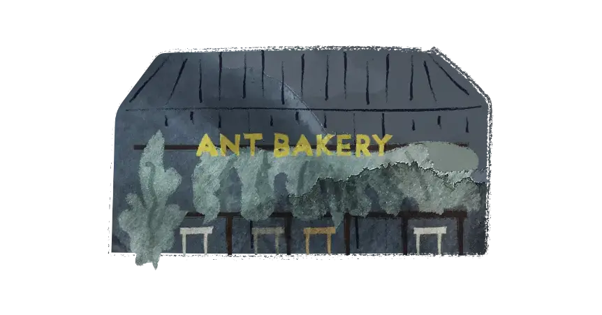 ANT BAKERY by mugi mugi